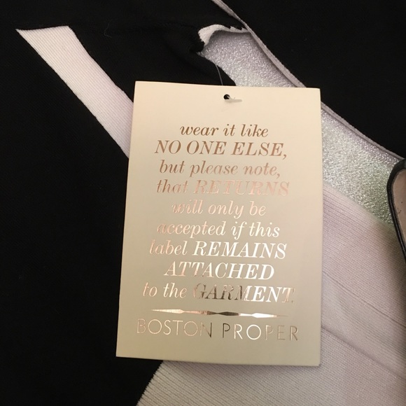 NWT B & W Boston Proper Knit sweater dress S - Picture 7 of 8